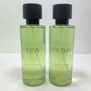 Lot 2 MIX:BAR Pear Blossom Hair Body Mist Perfume Spray Women No. 3 Discontinued
